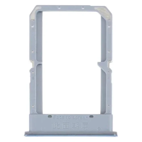 Bandeja Tarjeta SIM Oppo K10 4G (Plata)