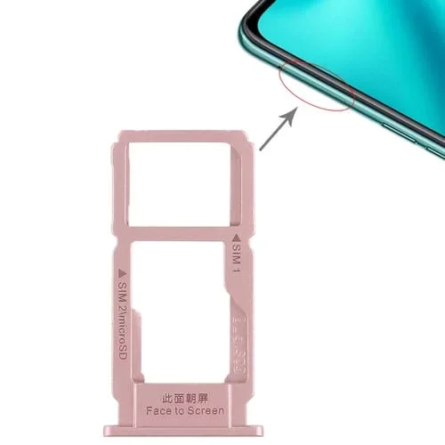Bandeja Tarjeta SIM y Micro SD Oppo R11 Plus (Oro Rosa)