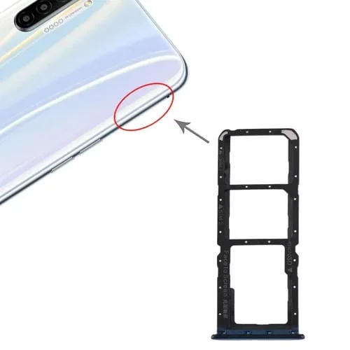 Bandeja Tarjeta SIM y Micro SD Realme X2 (Azul)