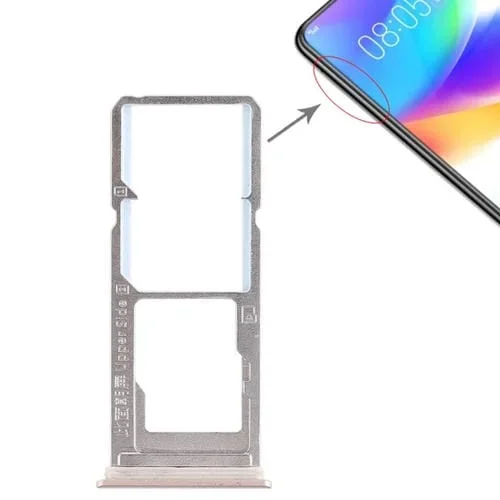 Bandeja Tarjeta SIM y Micro SD Vivo Y85 / Z1 / Z1I / V9 Youth / V9 2 (Oro)