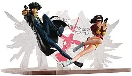 Banpresto – Figura de Acción, Cowboy Bebop, Spike ; Faye 1st GIG Set (Bandai MG828157)