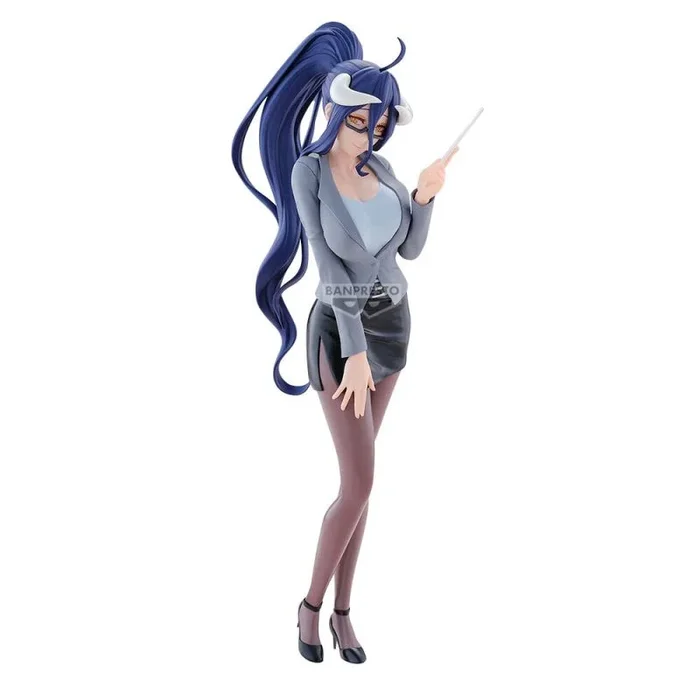 Banpresto Figura de Accion Albedo Overlord – Teacher Style Ver. – 20cm – BP28894P Multicolor – Figura Coleccionable – Ideal para los fanaticos del Anime