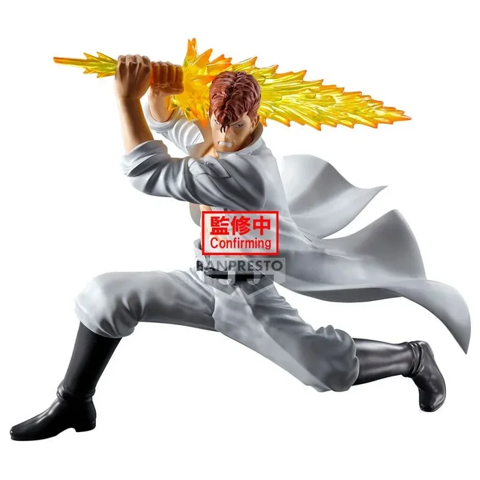 Banpresto Figura de Acción Kazuma Kuwabara Yu Yu Hakusho 14 cm, BP89718P Multicolor, Figura Coleccionable, optimo para los fanaticos del Anime Yu Yu Hakusho
