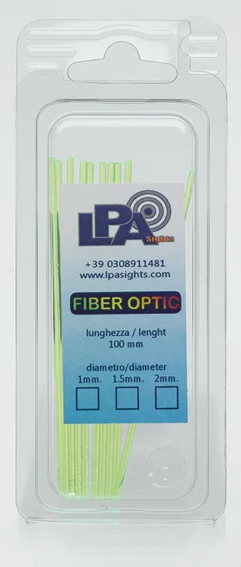 Barras De Fibra Óptica Verde de 2 mm LPA BF020V
