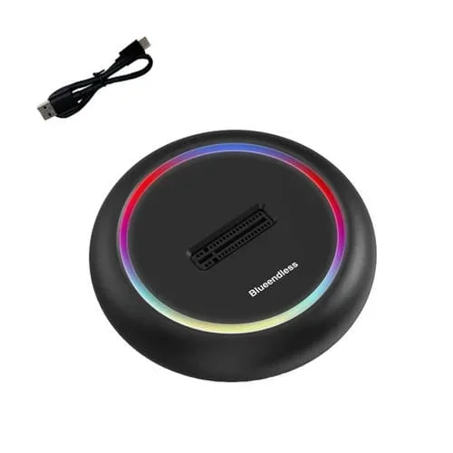 Base SSD Blueendless SD03C M.2 Nvme/Ngff Doble Protocolo con Luz RGB y USB Tipo C