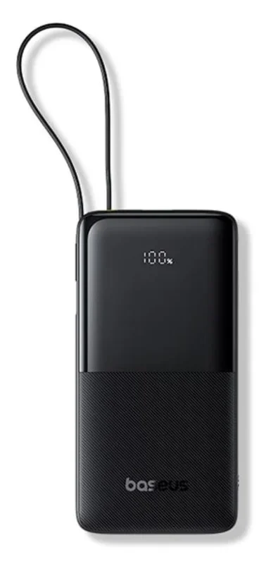 Baseus Bipow 2 Polímero de litio 10000 mAh Negro