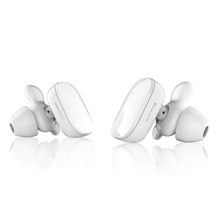 Baseus Encok W02 True Wireless – Auriculares inalámbricos, Color Blanco