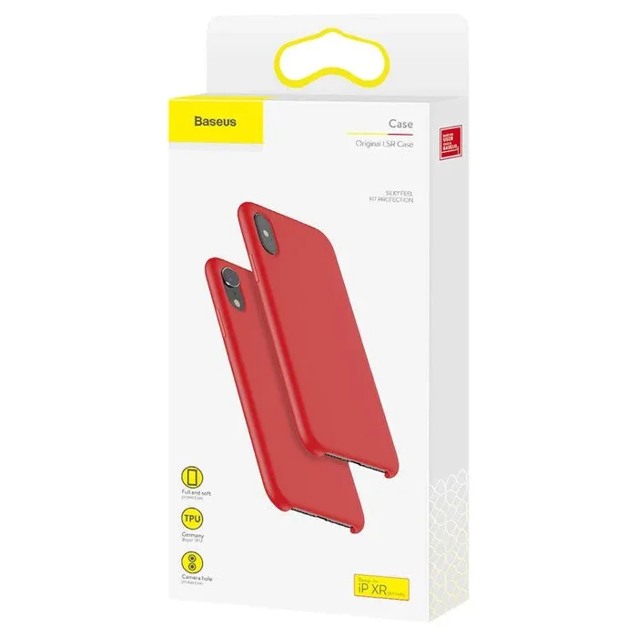 Baseus iphone xr case original lsr red (wiapiph61-asl09)