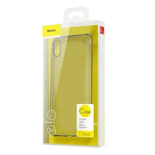 Baseus Simplicity ARAPIPH58-B01 iPhone XS Transparente Negro