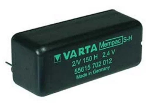 Bateria Ni-mh 2,4v 150mah Salida 4 Pin 55615702012/varta