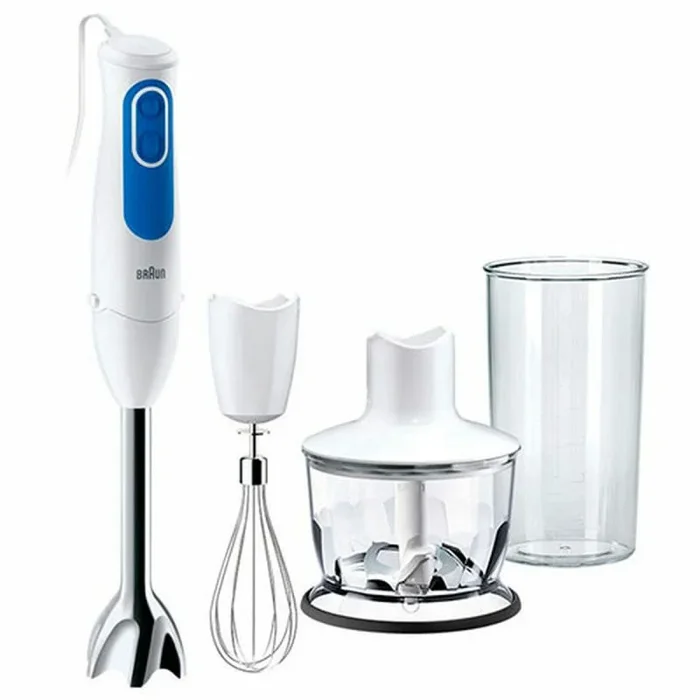 Batidora de mano braun mq3035 sauce azul blanco 700 w