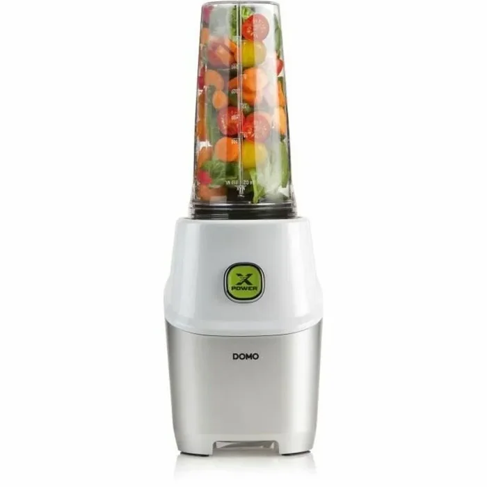 Batidora de vaso domo 900 w 600 ml blanco