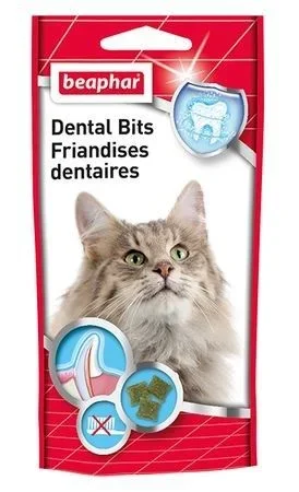 Beaphar Dental Bits Gato Snacks 35 g