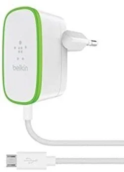 Belkin F7U009VF06-WHT cargador de dispositivo móvil Universal Verde, Blanco Corriente alterna Interior