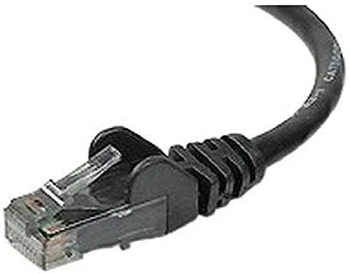 Belkin High Performance Category 6 UTP Patch Cable 5m cable de red Negro