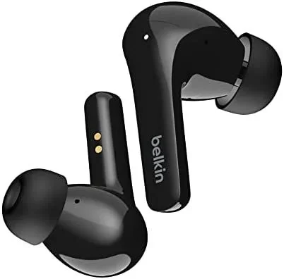 Belkin SOUNDFORM Flow Auriculares Inalámbrico Dentro de oído Llamadas/Música USB Tipo C Bluetooth Negro
