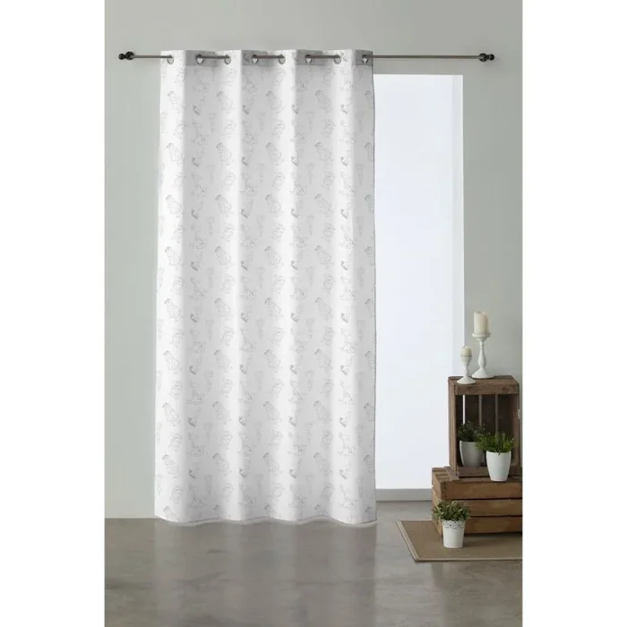 BELUM | Cortina Ojales Half Panama The Flintstones 140×260, Cortina Suave, Cortina Multicolor