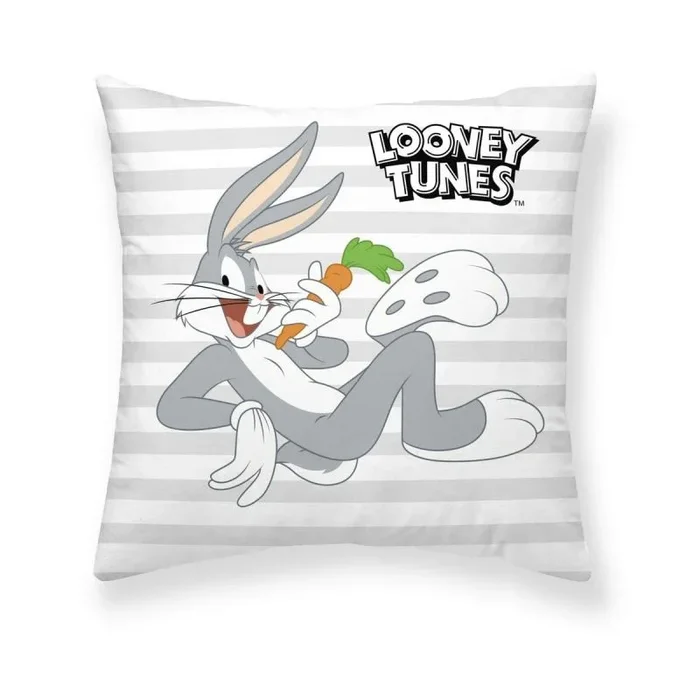 BELUM | Funda de cojín 100% algodón Looney Characters A 45x45cmcm, Funda de cojín Suave, Funda de cojín de Varios tamaños, Funda de cojín Multicolor