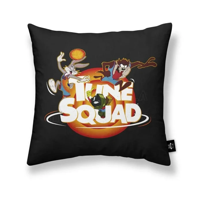BELUM | Funda de cojín 100% algodón Looney Tunes B 45x45cm, Funda de cojín Suave, Funda de cojín de Varios tamaños, Funda de cojín Multicolor