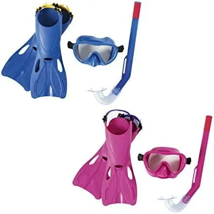 Bestway 25039 set de natación Azul, Rosa Niño