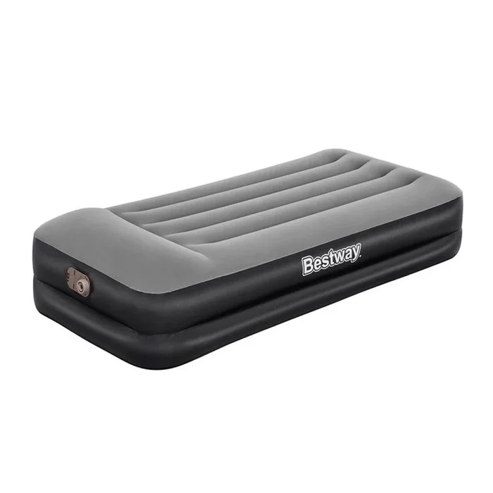 Bestway cama individual con motor 191x97x46 cm hinchable y camping 67401