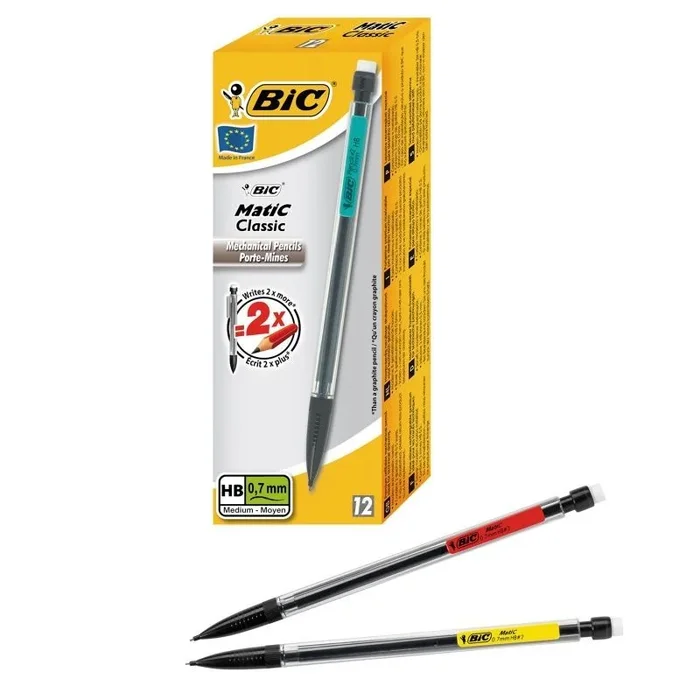 BIC Vulpotlood lápiz mecánico 3H 12 pieza(s)