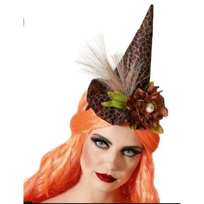 BigBuy Carnival Diadema Sombrero Bruja Halloween – Marca EAN: 8422259749622