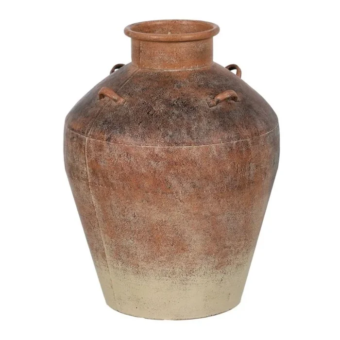 BigBuy Home Jarrón Hierro 31 x 31 x 40 cm