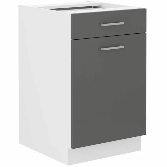 BigBuy Home Mueble de Cocina Prego Gris 50 x 60 x 86 cm
