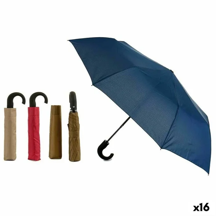 BigBuy Home Paraguas Poliéster 100 x 100 x 62 cm (16 Unidades)