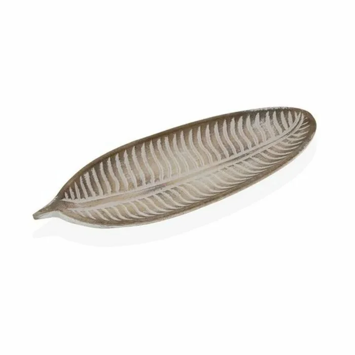 Bigbuy Home S3404456 Bandeja Madera, 10 x 2.5 x 27 cm, Wood, 1 Liter