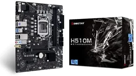 Biostar H510MH/E 2.0 Intel H510 LGA 1200 (Socket H5) micro ATX