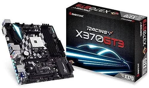Biostar X370GT3 placa base AMD X370 Zócalo AM4 micro ATX