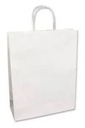 Bismark bolsa papel blanco 32x41x12cm -24u-