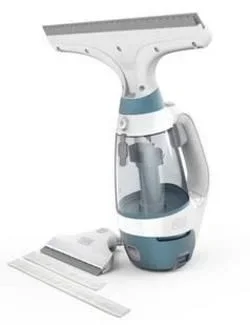 Black & Decker WW100K limpiador eléctrico ventana Azul, Blanco