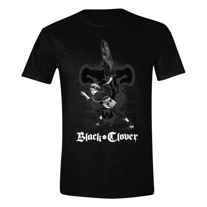 Black clover camiseta mono clover talla xl