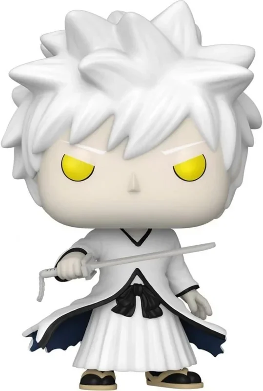 Bleach figura pop! animation vinyl white ichigo *exclusive version* 9 cm