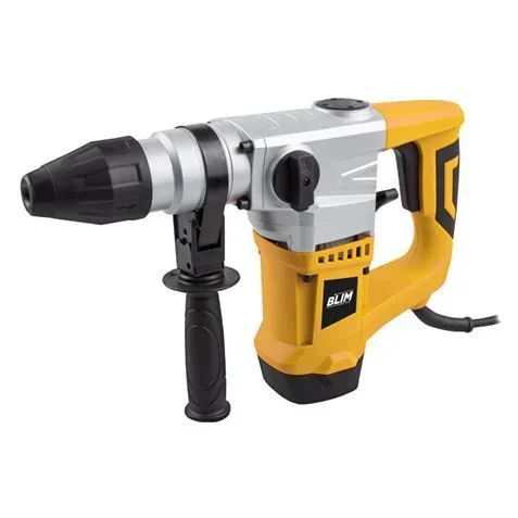 Blim Martillo SDS-PLUS – Potencia 1010W – Potencia del Impacto 5.2J – 4200 Impactos por Minuto – 820rpm – 4 Funciones – Color A