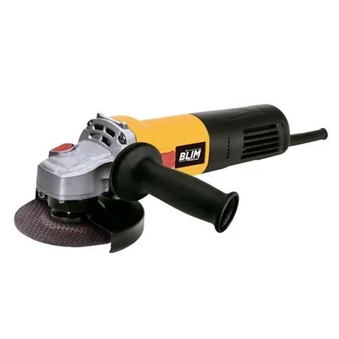 Blim Radial 115mm – Potencia 900W – Diseño Ergonomico – Empuñadura Multiposicion – Proteccion Antichispas – Boton de Bloqueo