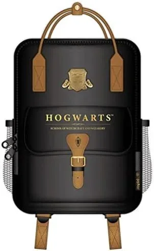 BLUE SKY, Mochila Premium Negra Hogwarts de Harry Potter