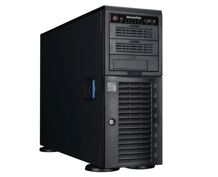 bluechip SERVERline T30336a servidor 960 GB Torre Intel Xeon E E-2414 2,6 GHz 32 GB DDR5-SDRAM 1280 W