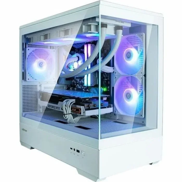 Boitier PC sans alimentation – ZALMAN P30 (Blanc) – Moyen tour – Format M-ATX