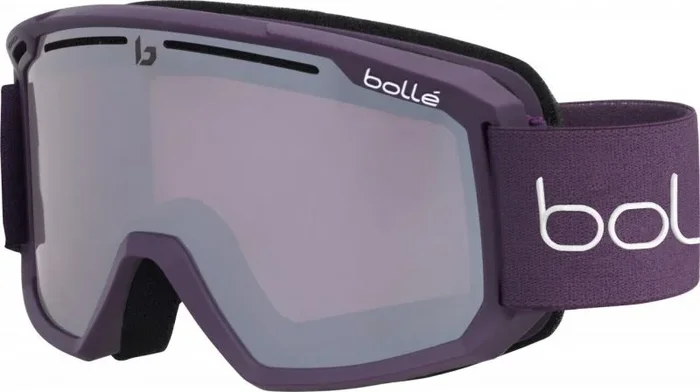 Bollé MADDOX Purple Matte / Vermillon Gun Cat.2 | Medium-Large – Gafas de esquí Unisex-Adulto