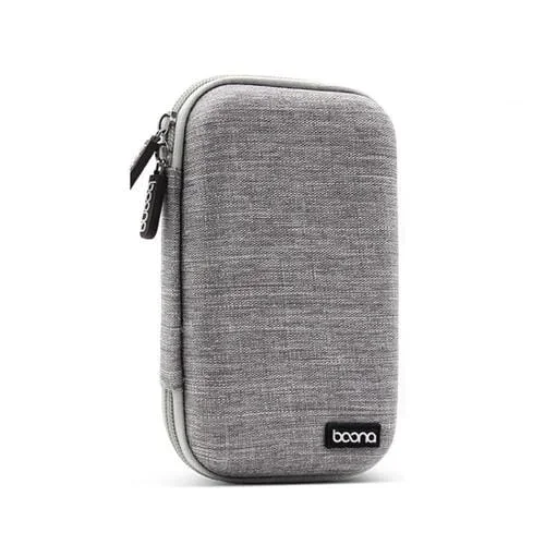 Bolsa de Almacenamiento Baona Bn-F010 para Disco Duro Móvil 2.5 Pulgadas Power Bank Protection (Gris)