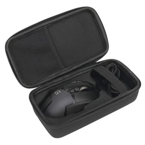 Bolsa de Almacenamiento EVA para Mouse Logitech G502, digital multifunción (Negro)