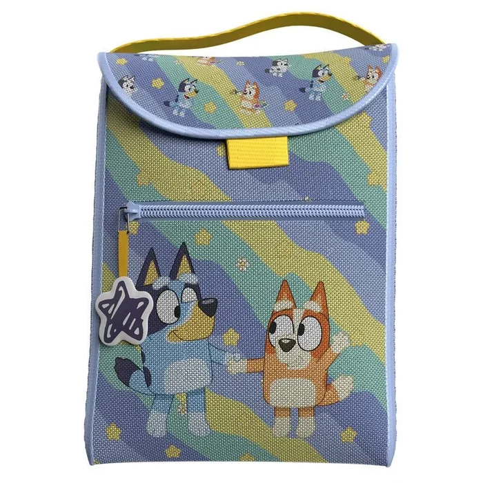Bolsa portameriendas light waves bluey