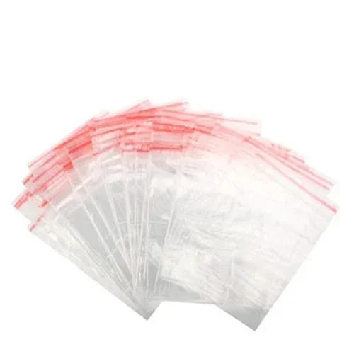 Bolsas de Plástico 100 unidades con Sello Autoadhesivo (29×40 cm) (Transparente)