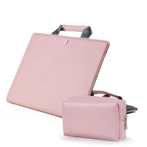 Bolso Protector Macbook 16 Pulgadas Estilo Portátil (Rosa) con Bolsa de Alimentación