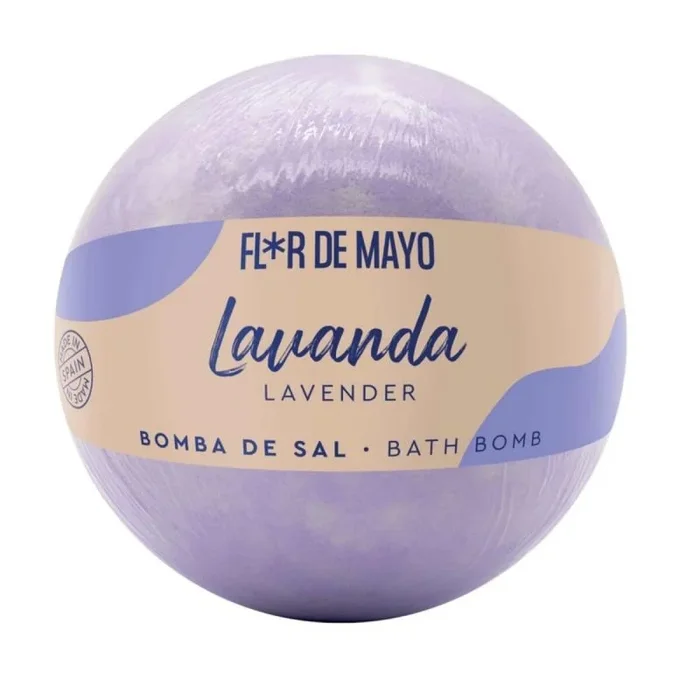 Bomba de baño flor de mayo lavanda 200 g