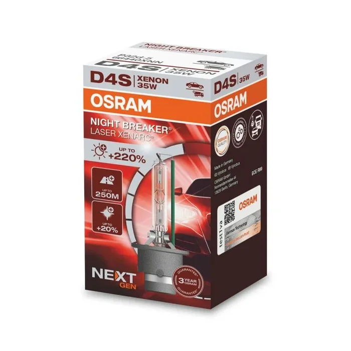 Bombilla para automóvil osram nightbreaker d4s 35 w xenón (1 unidad)